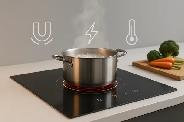 Como funciona o fogao por indução