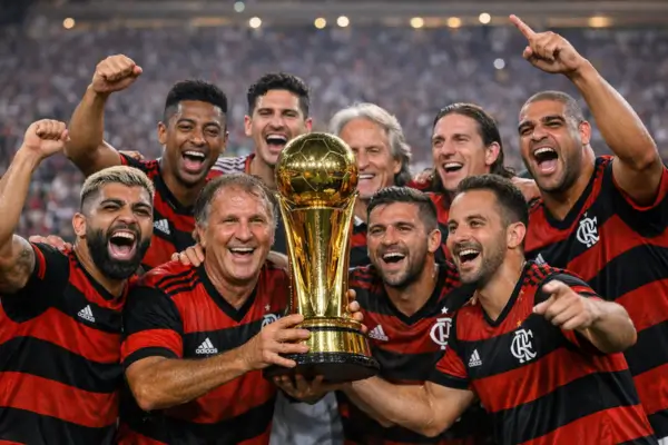 Os 10 títulos estaduais do Flamengo