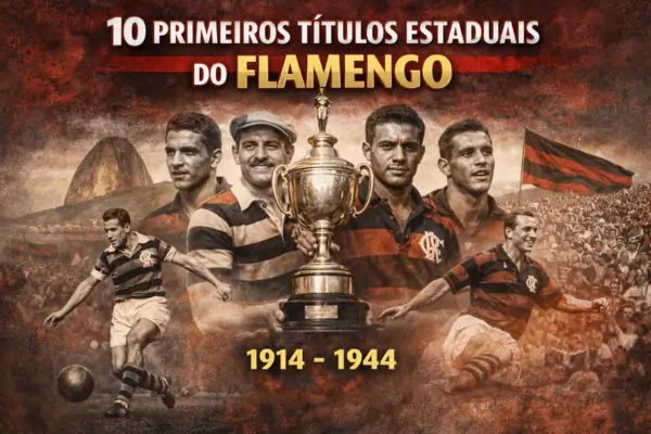 os 10 primeiros titulos do flamengo 1914-1944